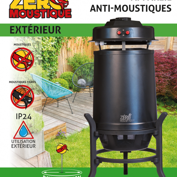 Appareil anti moustiques extérieur terrasse - ZEROMOUSTIQUE