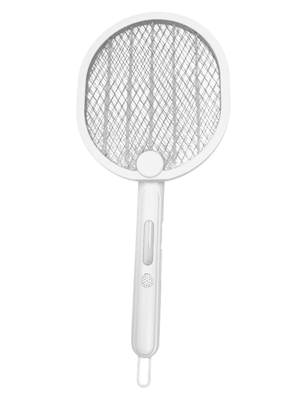 Raquette électrique anti moustiques & mouches 3 en 1 avec appâts